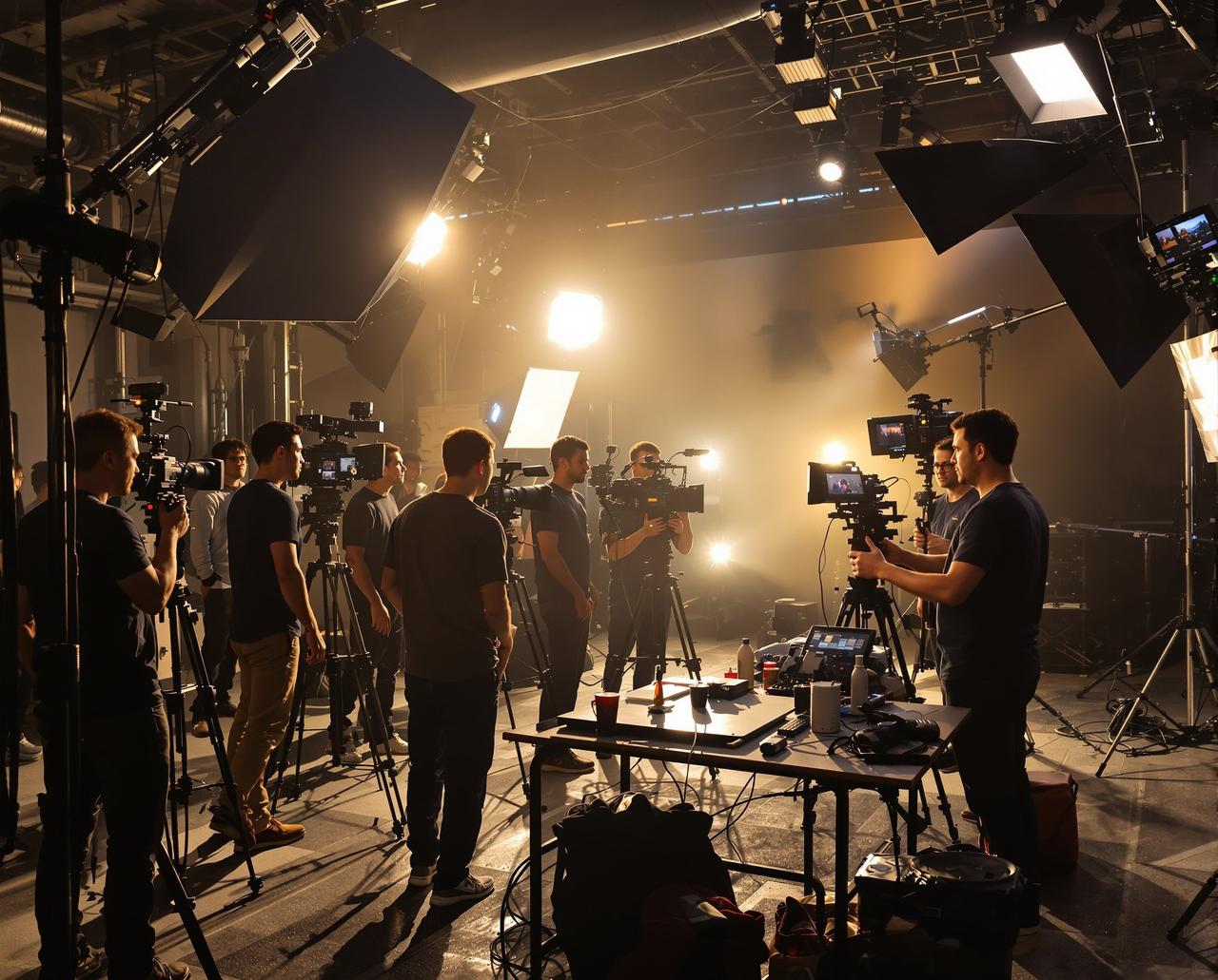 影视飓风制作现场